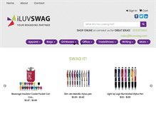 Tablet Screenshot of iluvswag.com